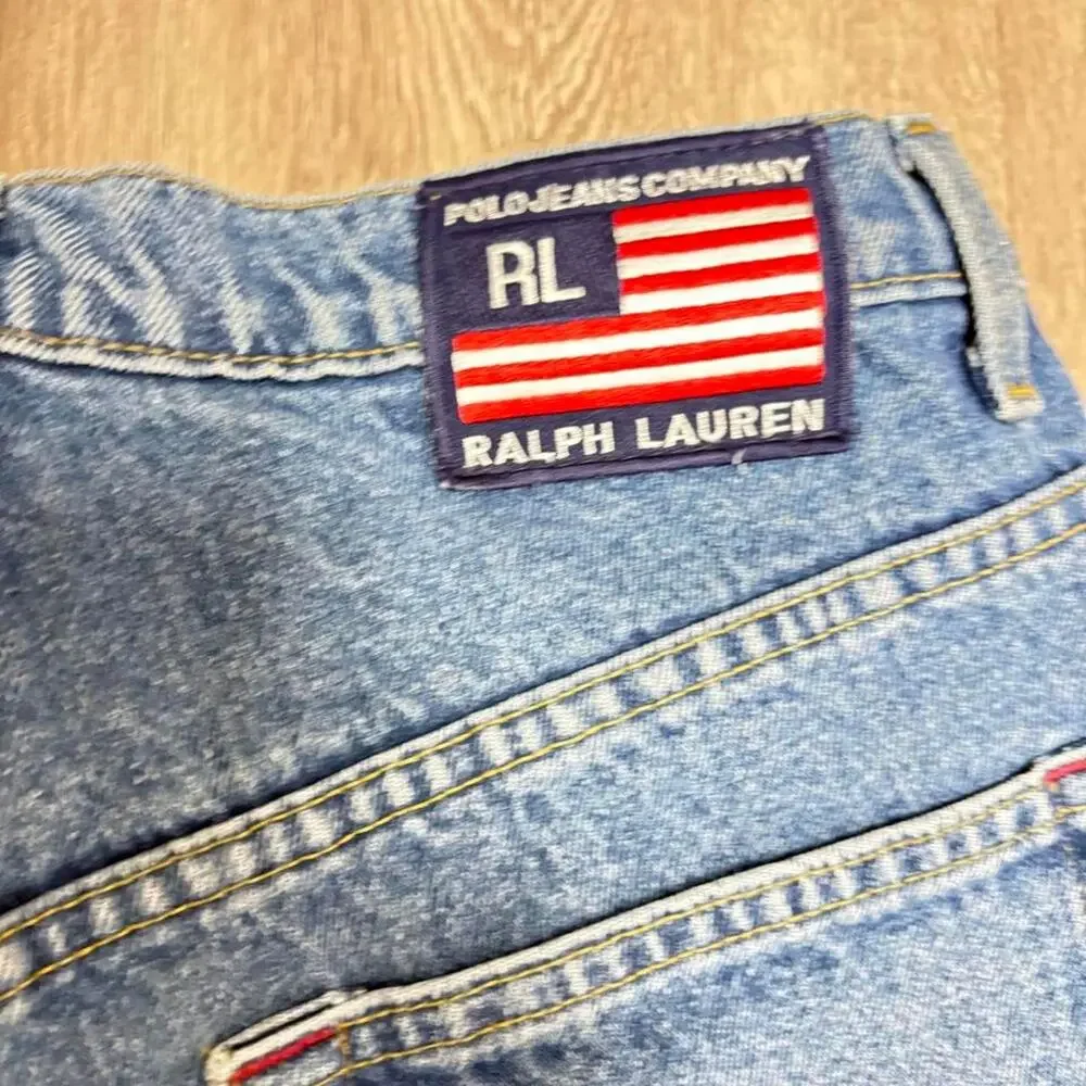 Vintage 90s ralph lauren denim jorts